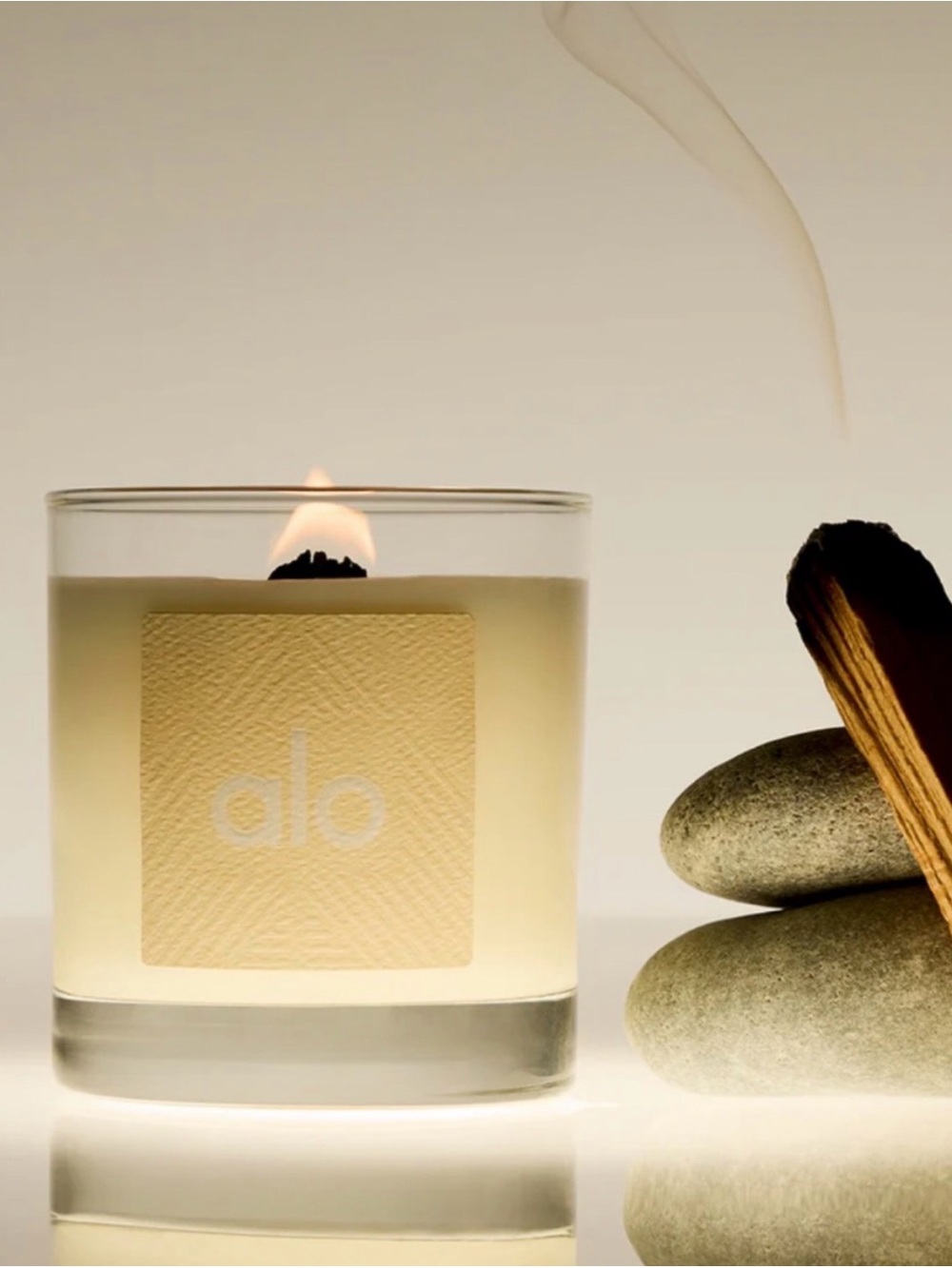 ALO Yoga Signature Candle in Glass Vessel